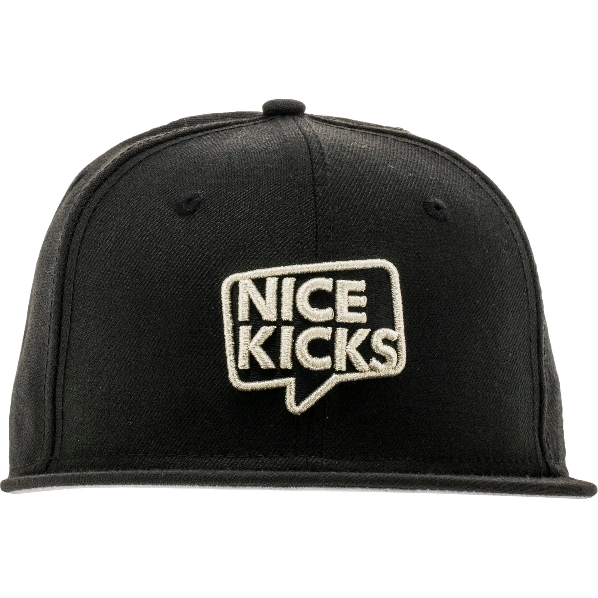 New Era X Nice Kicks 9Fifty Snapback Hat - Black/Silver