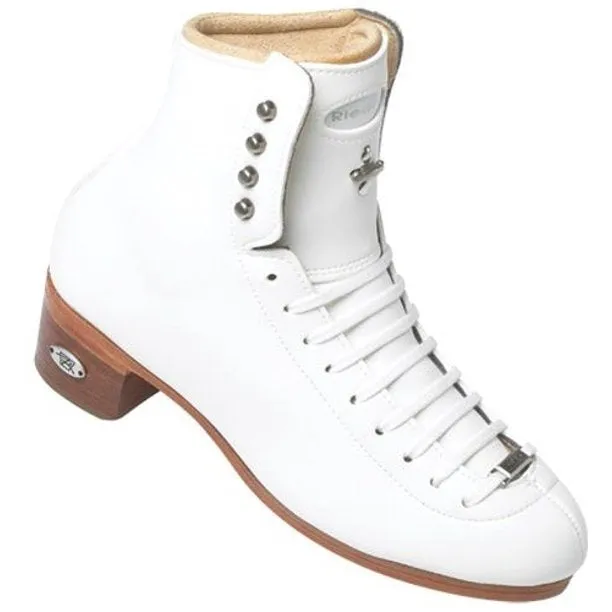 New Riedell 435 Bronze Ladies Skate Size 8.5 Width C/B Figure Skates. Boots Only