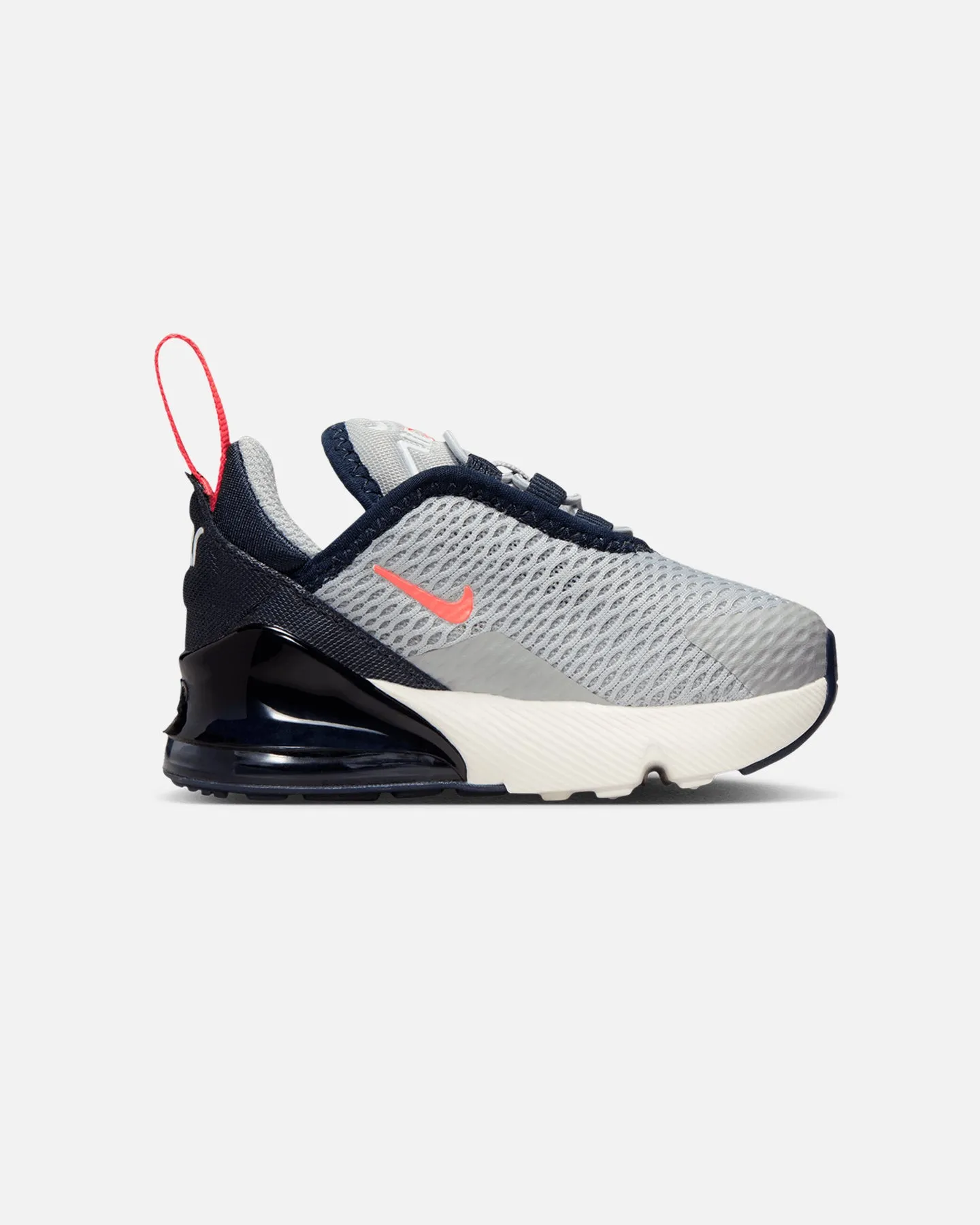 Nike Kids' Air Max 270 BT (TD) Light Smoke Grey/Black