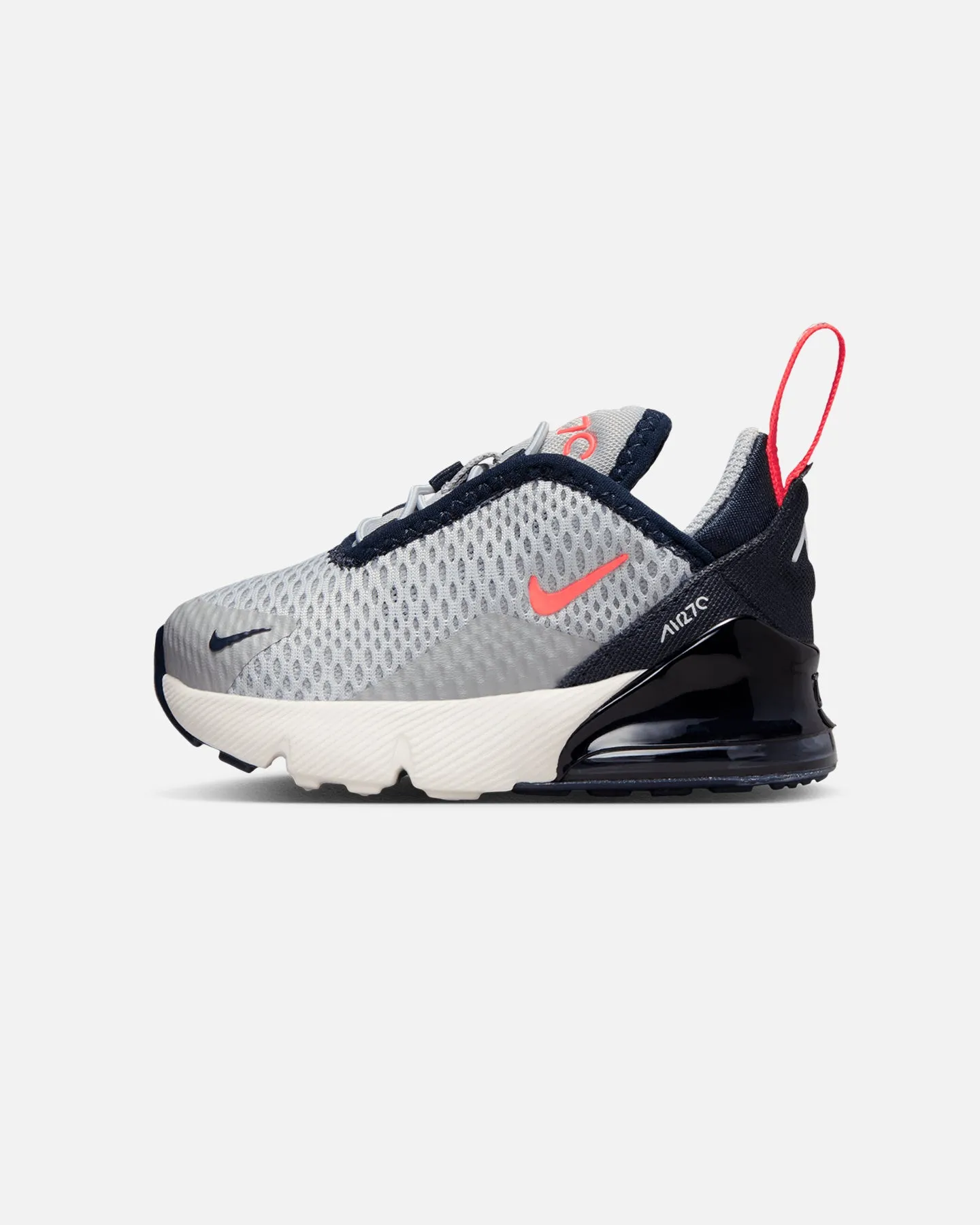 Nike Kids' Air Max 270 BT (TD) Light Smoke Grey/Black