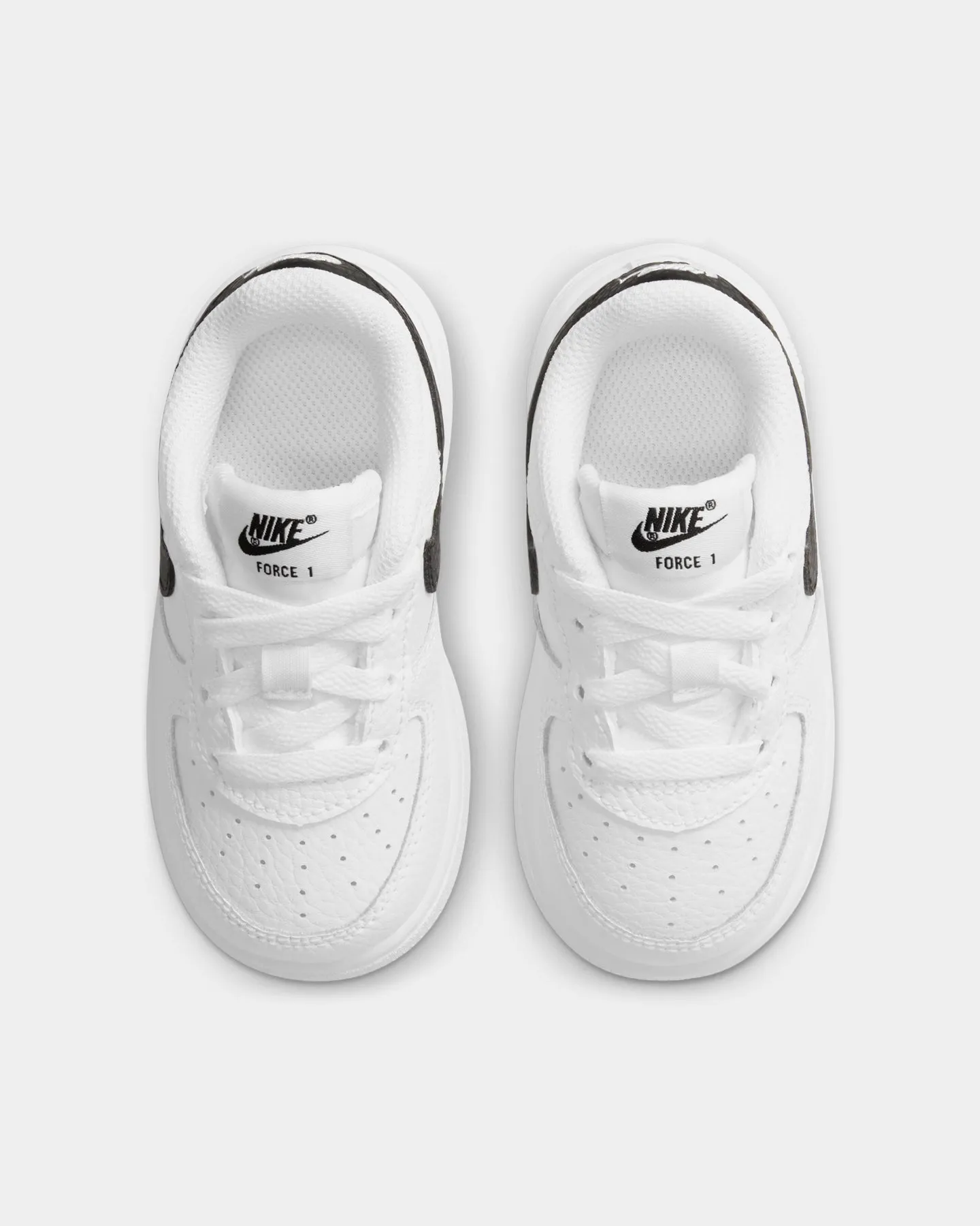 Nike Kids' Force 1 (TD) White/Black