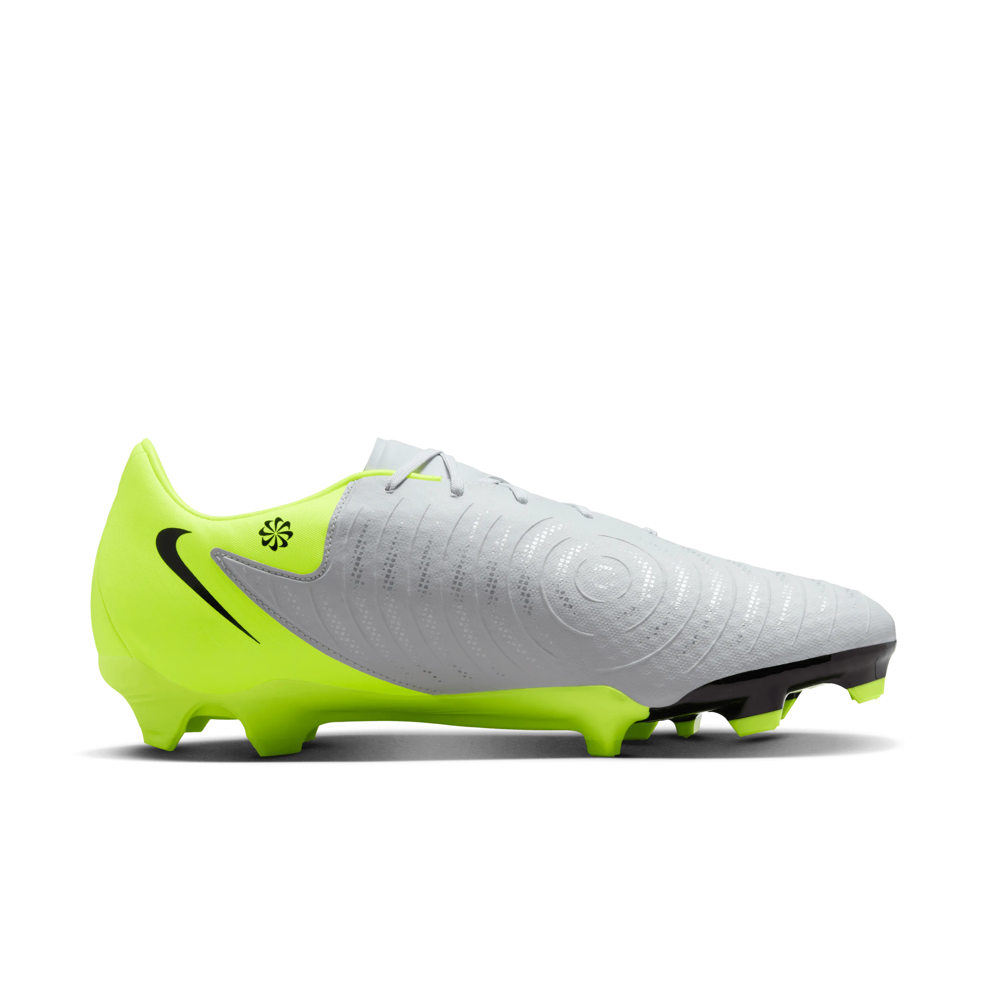 Nike Phantom GX 2 Academy FG/MG Football Boots (Metallic Silver/Black/Volt)