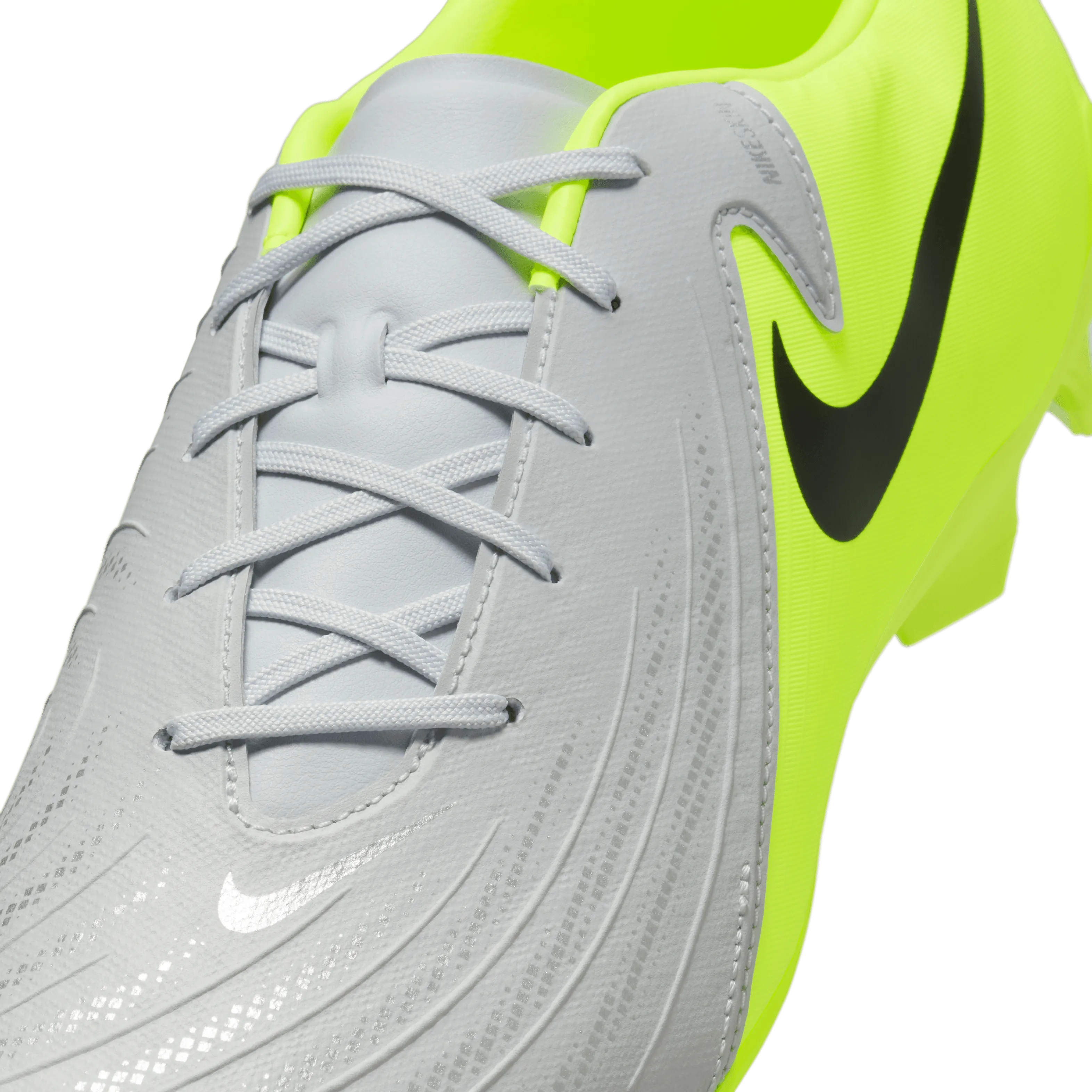 Nike Phantom GX 2 Academy FG/MG Football Boots (Metallic Silver/Black/Volt)