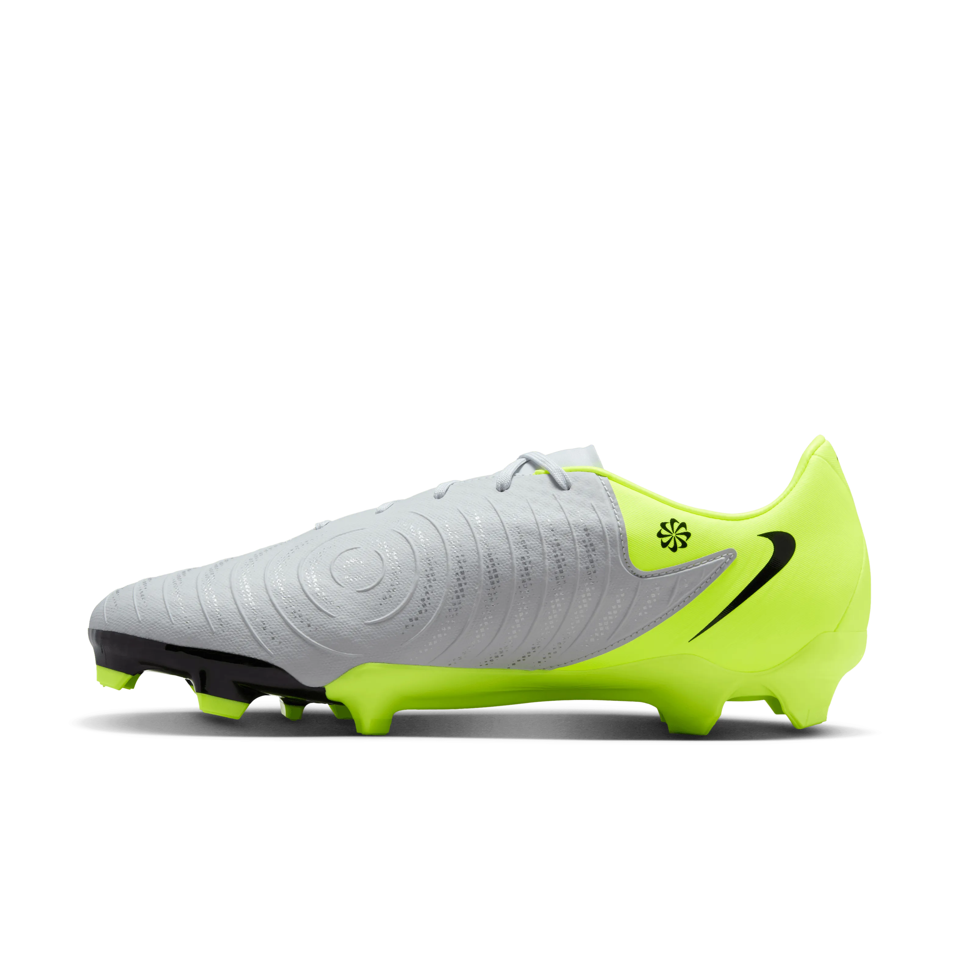 Nike Phantom GX 2 Academy FG/MG Football Boots (Metallic Silver/Black/Volt)