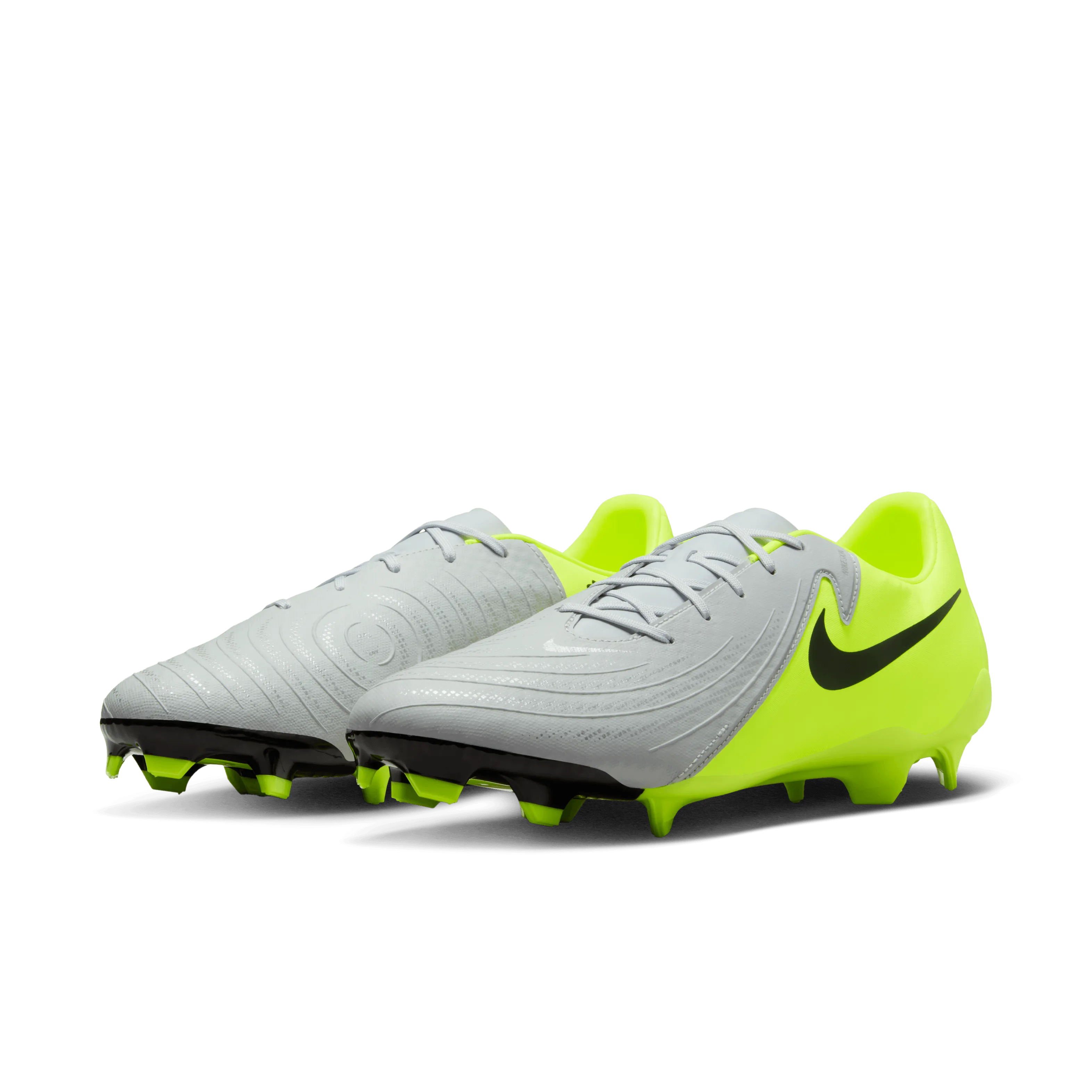 Nike Phantom GX 2 Academy FG/MG Football Boots (Metallic Silver/Black/Volt)