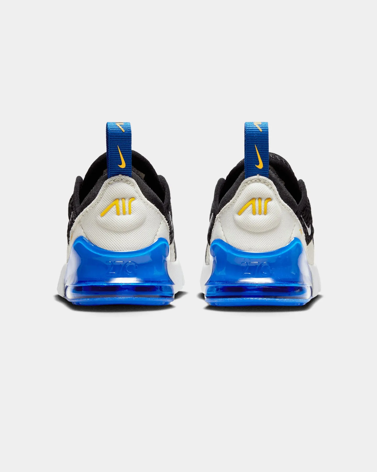 Nike Toddlers' Air Max 270 Black/White-Game Royal-Light Bone