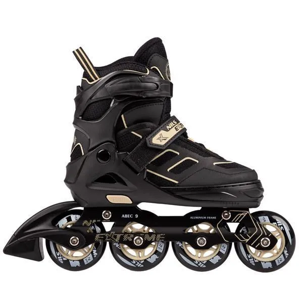 Nils Extreme Skates Na14174 A Black And Beige Size. S (31-34)