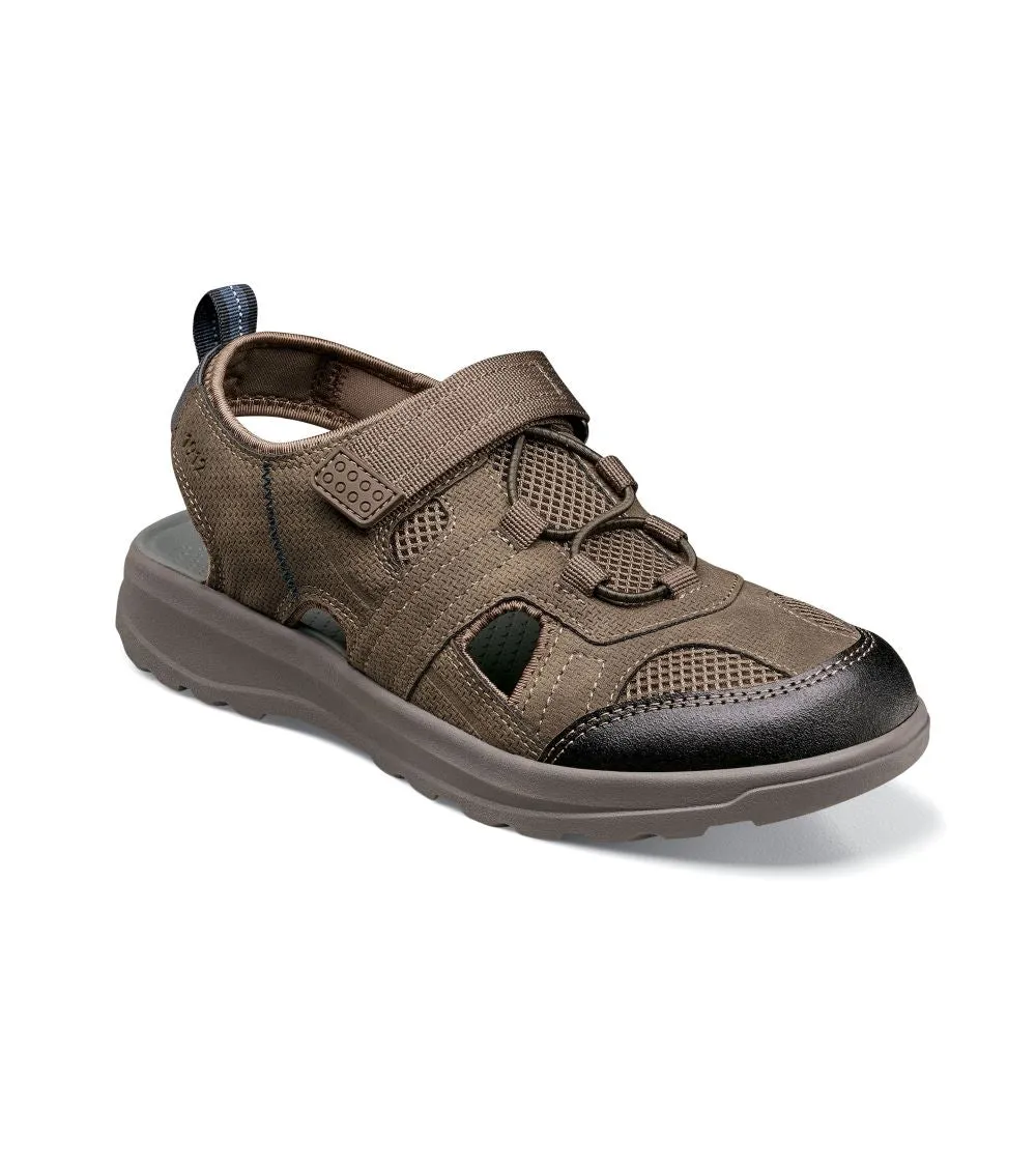 'Nunn Bush' Men's Huck Closed Toe River Sandal - Cargo