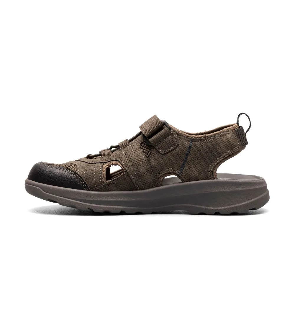 'Nunn Bush' Men's Huck Closed Toe River Sandal - Cargo