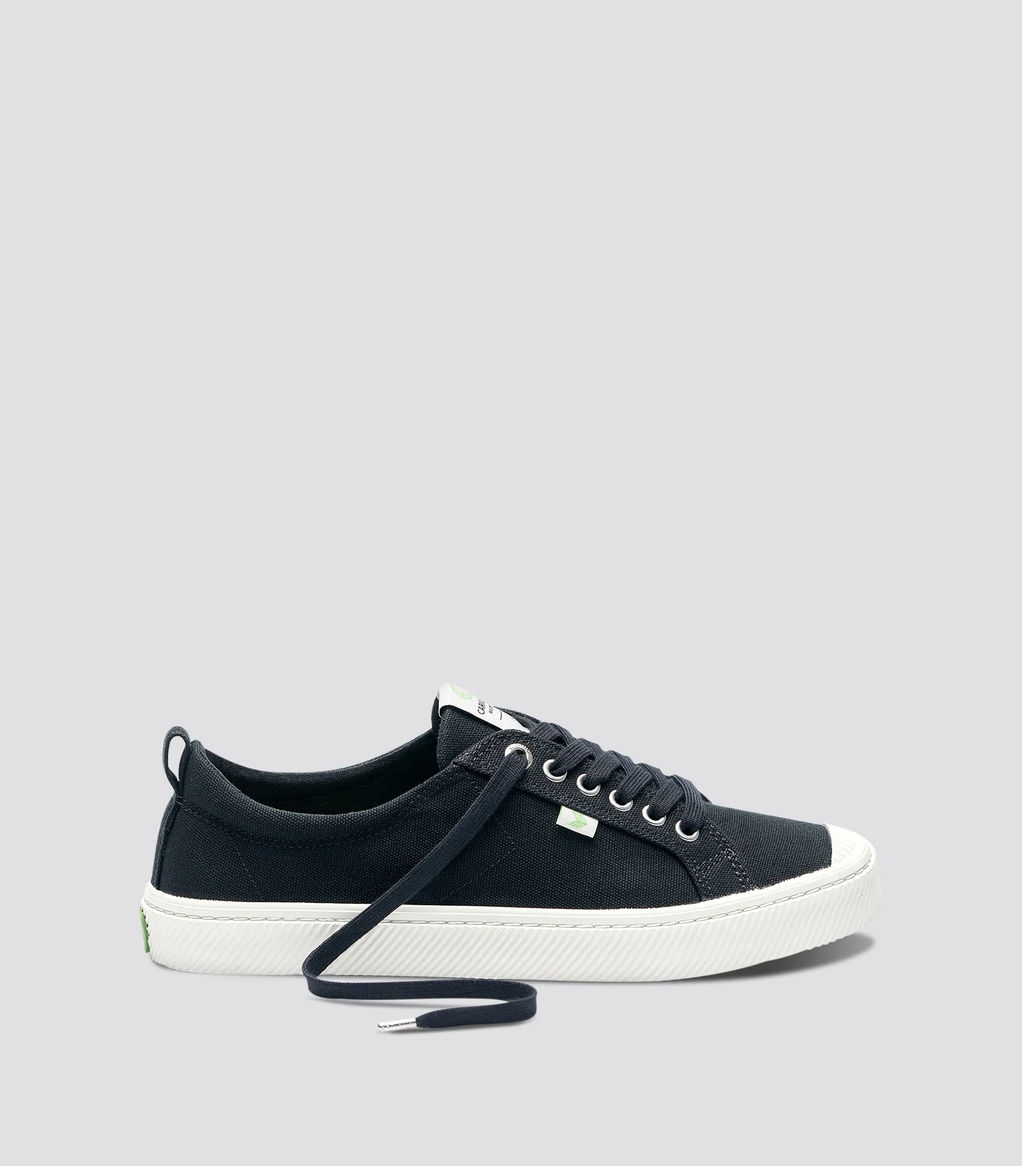 OCA Low Black Canvas Sneaker Men