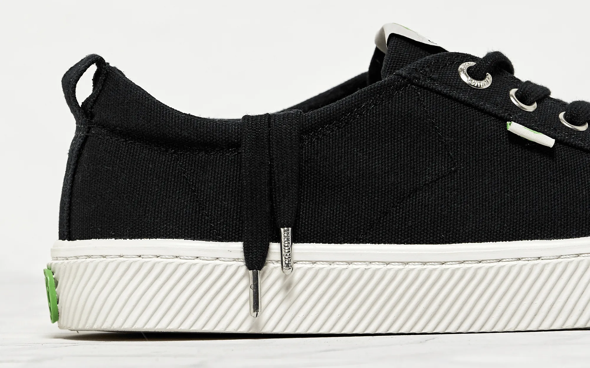 OCA Low Black Canvas Sneaker Men