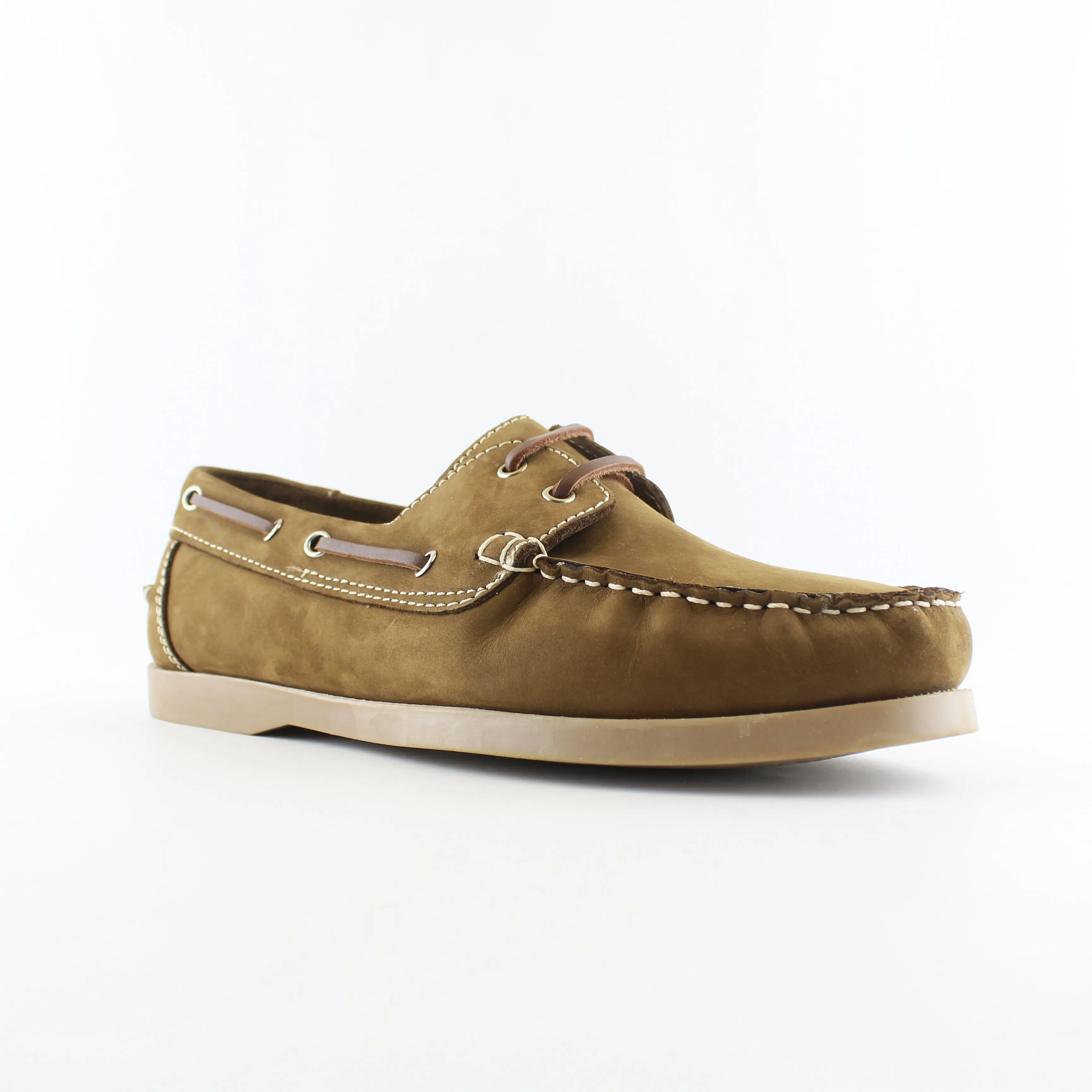 Office London - Lake Boat Shoe Brown Nubuck