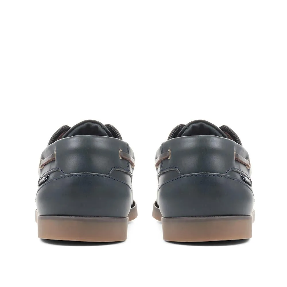 Parsons Leather Boat Shoes - PARSONS / 320 153