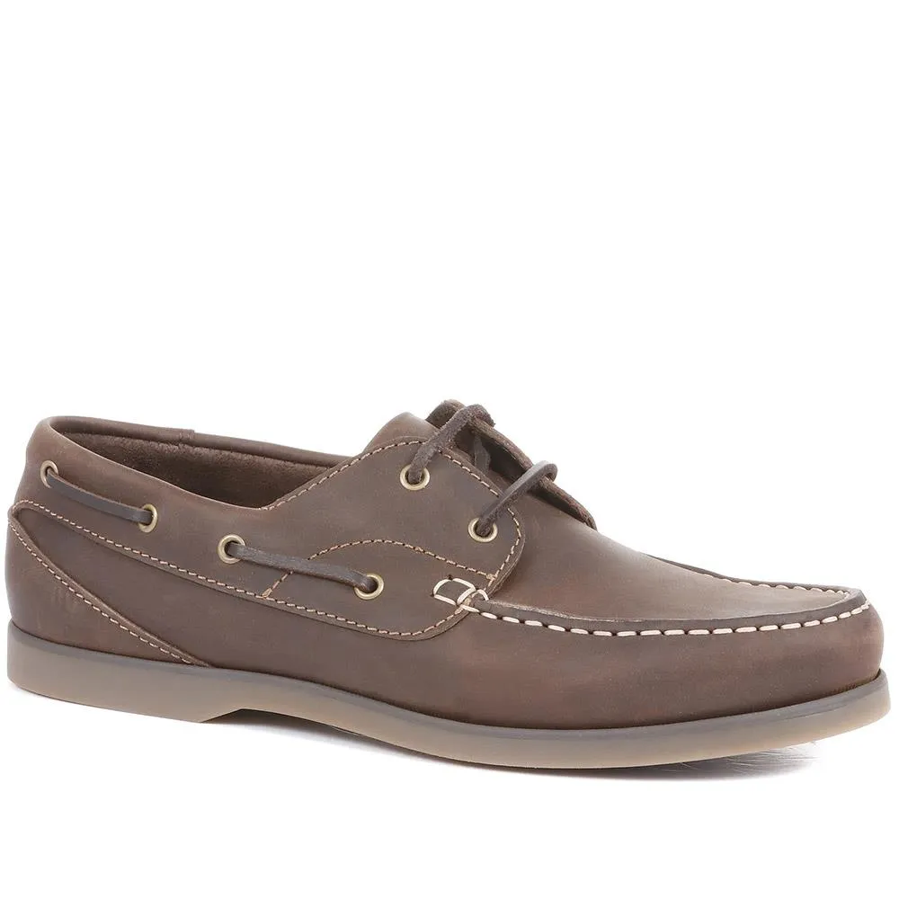 Parsons Leather Boat Shoes - PARSONS / 320 153