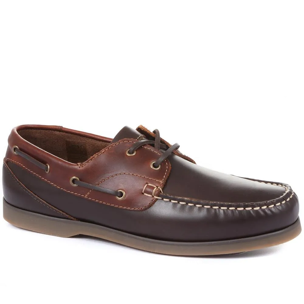 Parsons Leather Boat Shoes - PARSONS / 320 153