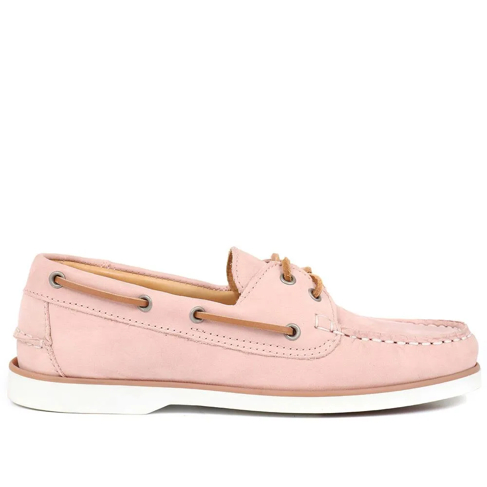 Patrizia Leather Boat Shoes - PATRIZIA / 322 369