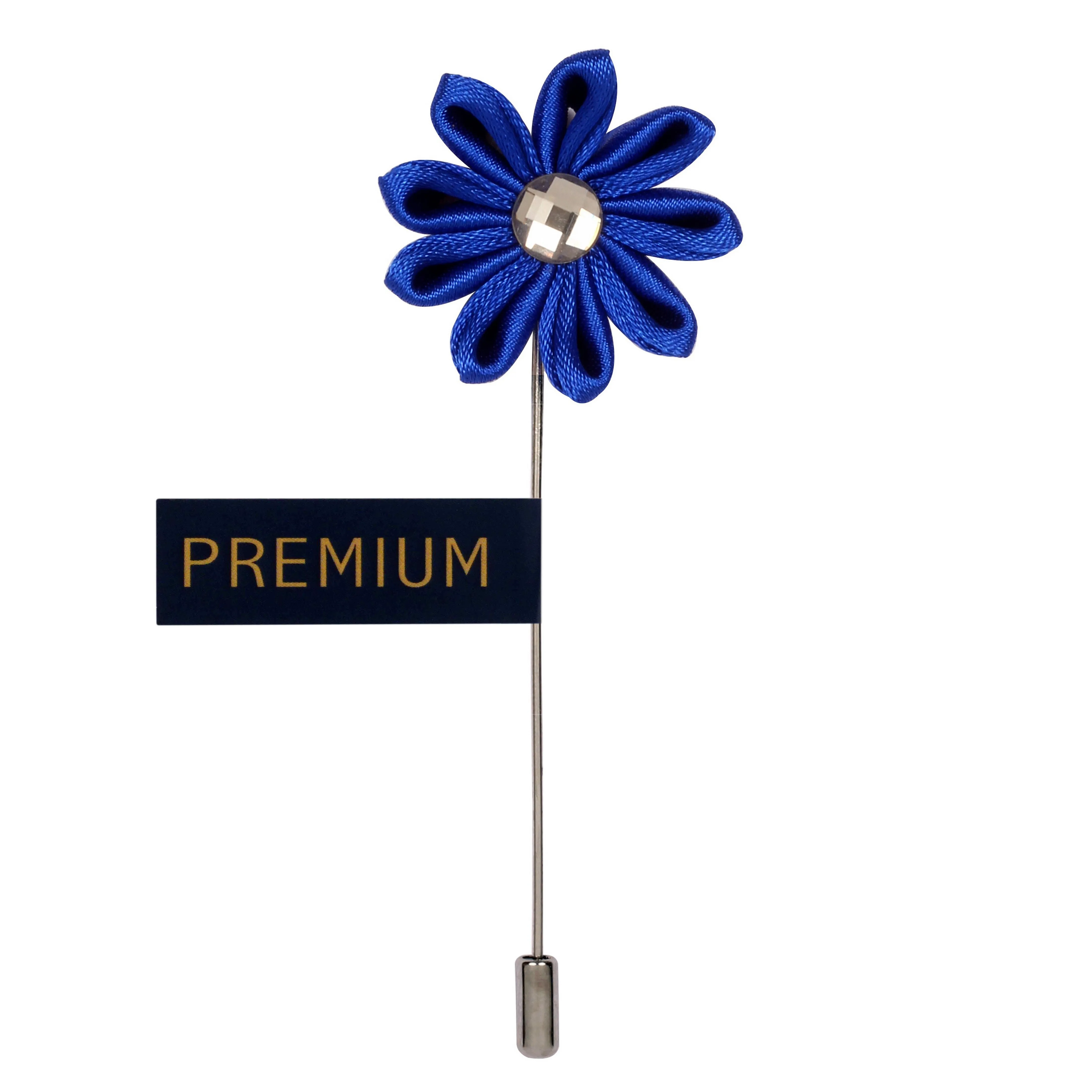 Peluche Glowing Petals Blue Brooch Lapel Pin