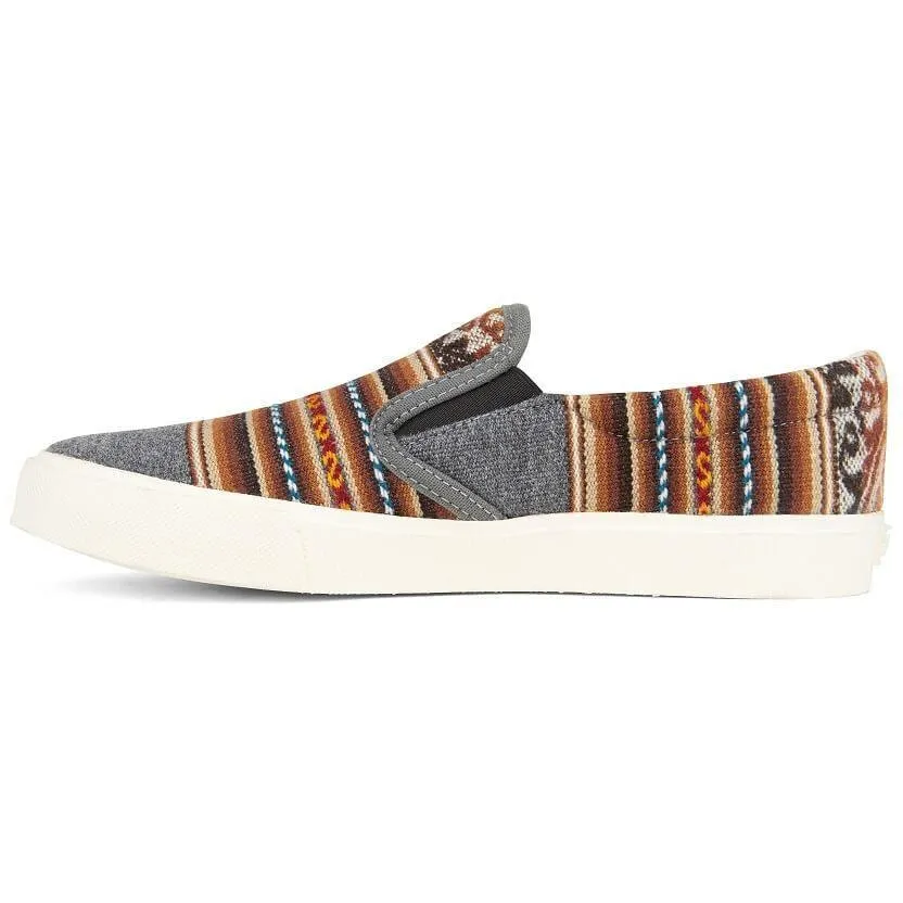 Peruvian Fabric London Sky Slip On Shoe