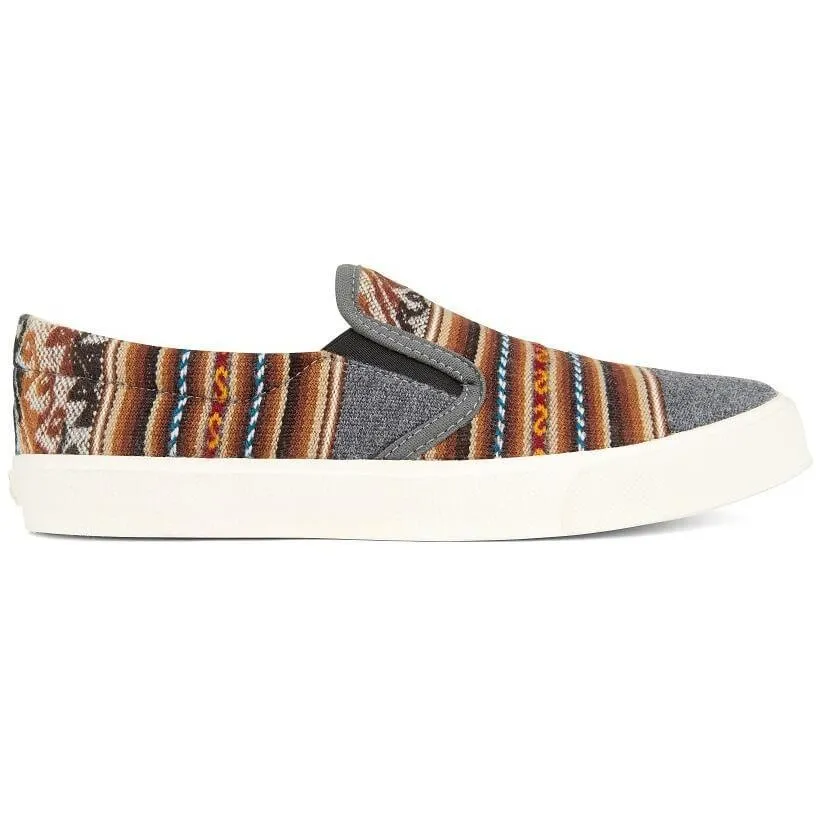 Peruvian Fabric London Sky Slip On Shoe