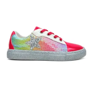 PINK SEQUIN SNEAKER