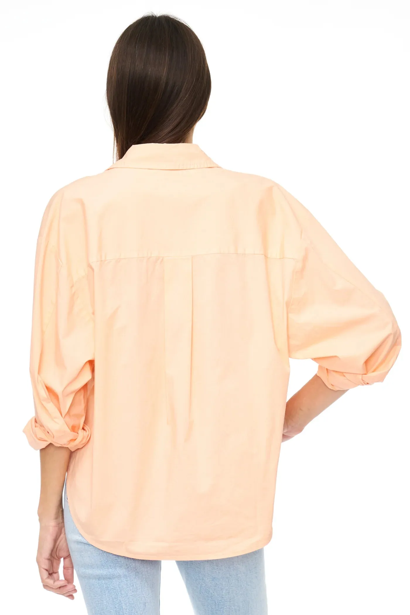 PISTOLA - SLOANE LONG SLEEVE OVERSIZED BUTTON DOWN SHIRT