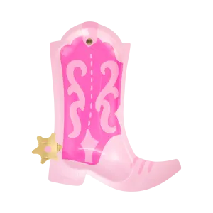 PLDSC40 - Cowgirl Pink Boot Shaped Plate