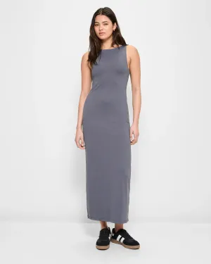 popular  Body Boat Neck Midi Dress - Lily Loves - Anchor