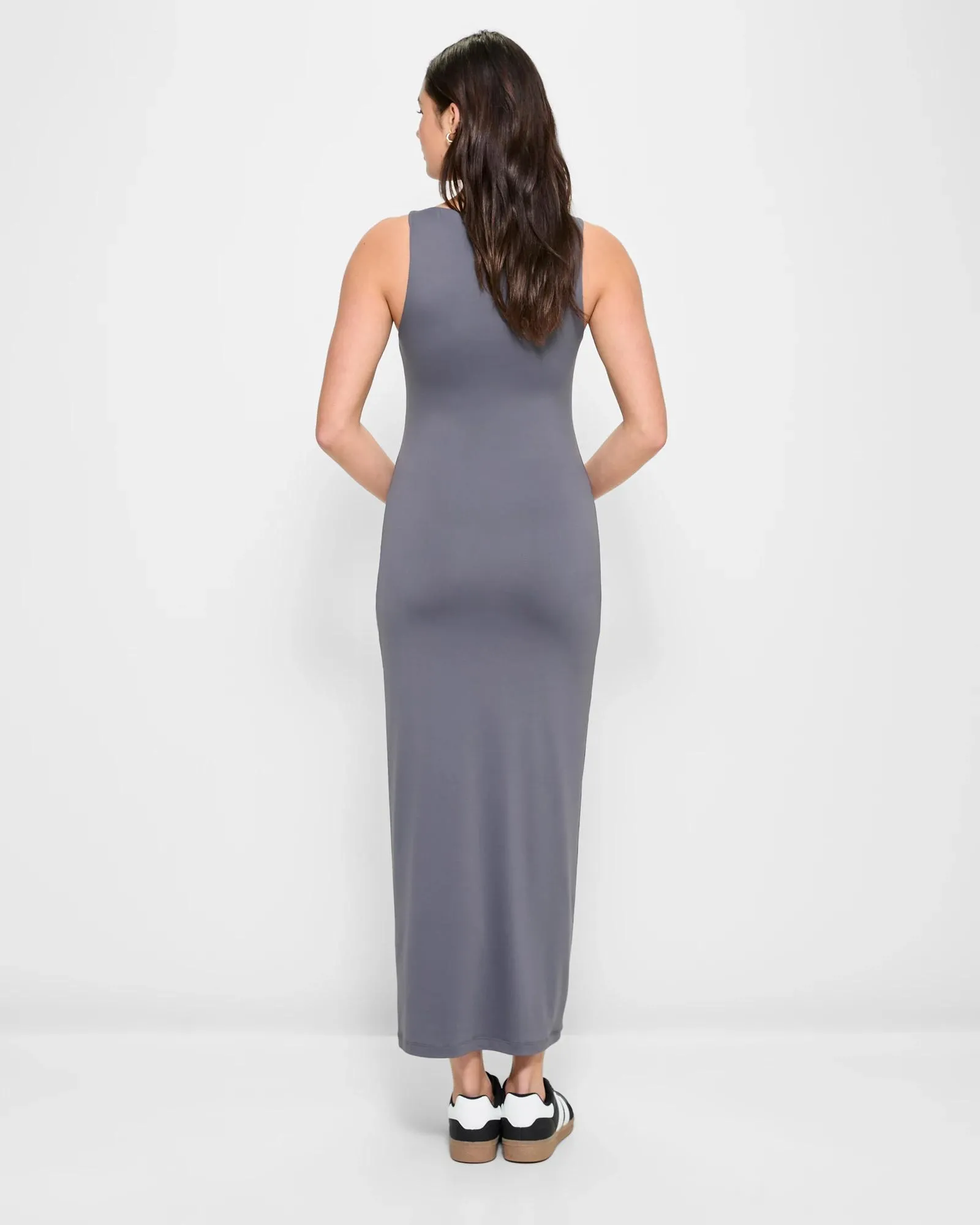 popular  Body Boat Neck Midi Dress - Lily Loves - Anchor