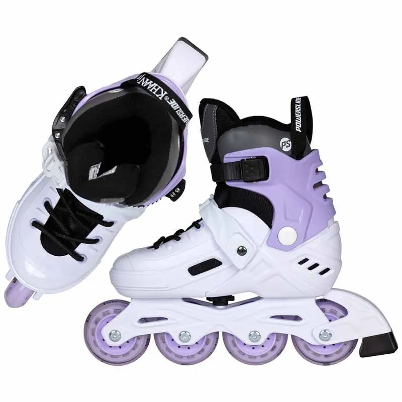 Powerslide Khaan Junior NXT White Kids Skates