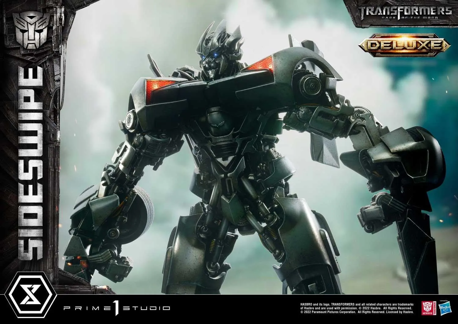 PRE-ORDER: Prime 1 Studio Museum Masterline Transformers: Dark of the Moon (Film) Sideswipe DX Bonus Version Statue