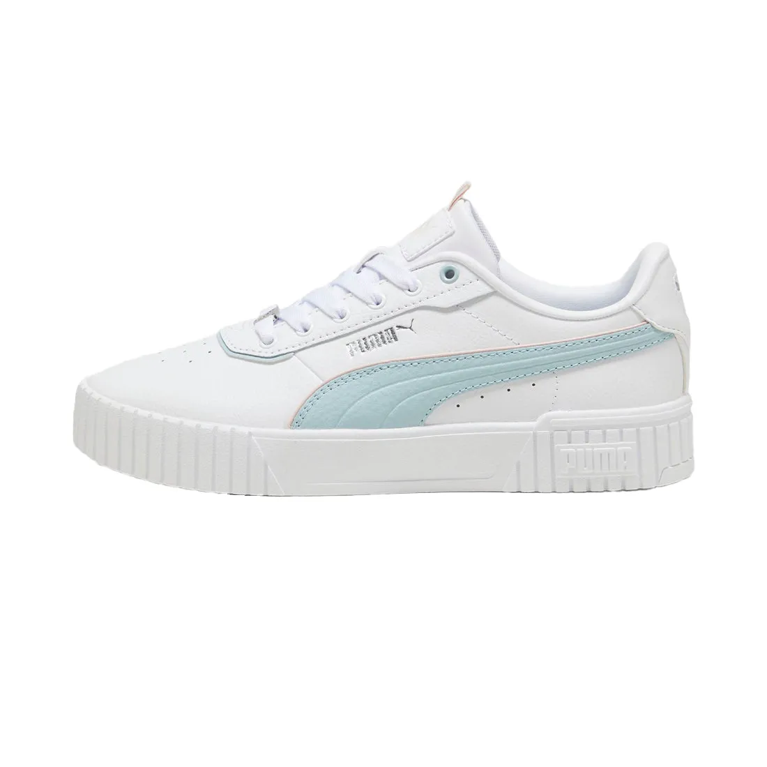 PUMA Carina 2.0 Lux Women's Lifestyle Shoes White Blue