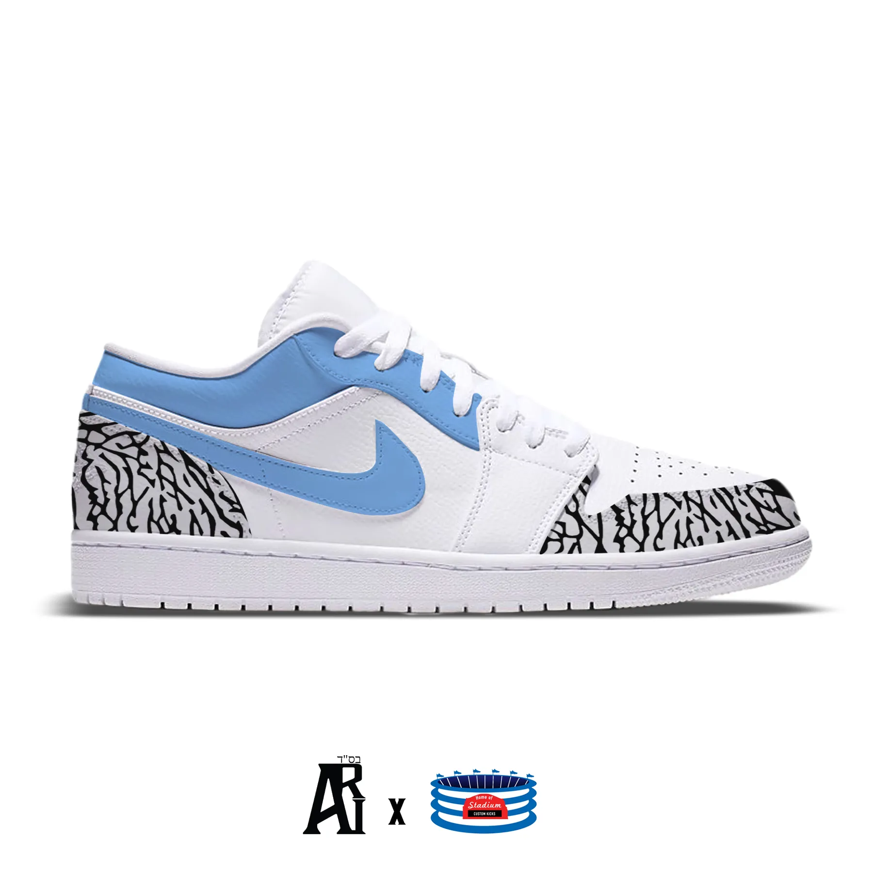 "Heels" Jordan 1 Low Shoes