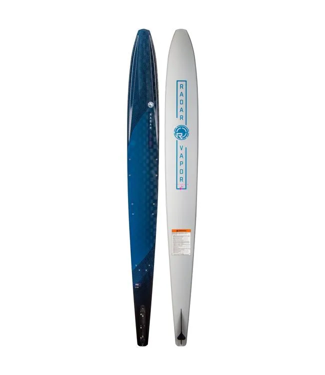 Radar Vapor Pro Build Slalom Ski with Vapor Boot & RTP (2023) - Blue