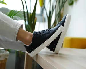 Recycled Leather Sneakers - Women