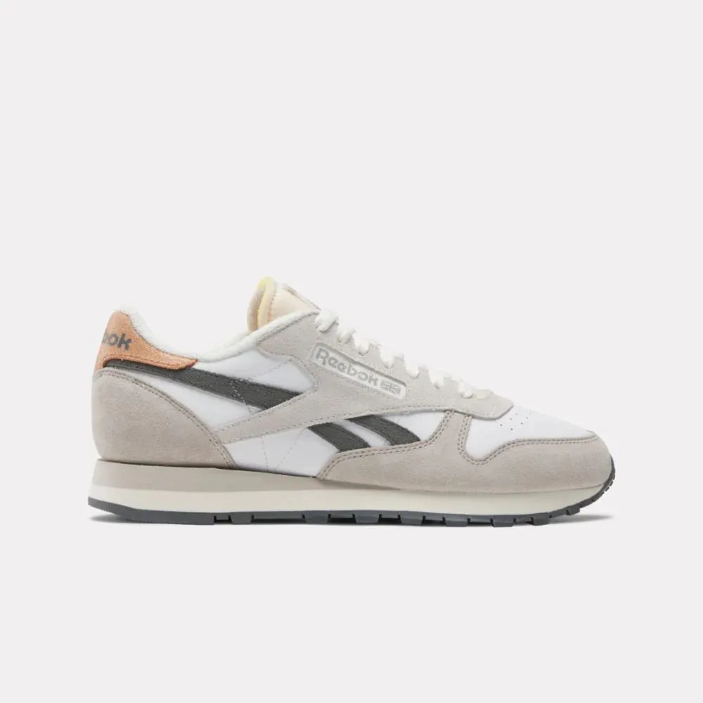 Reebok - Men's Classic Leather White/Stone