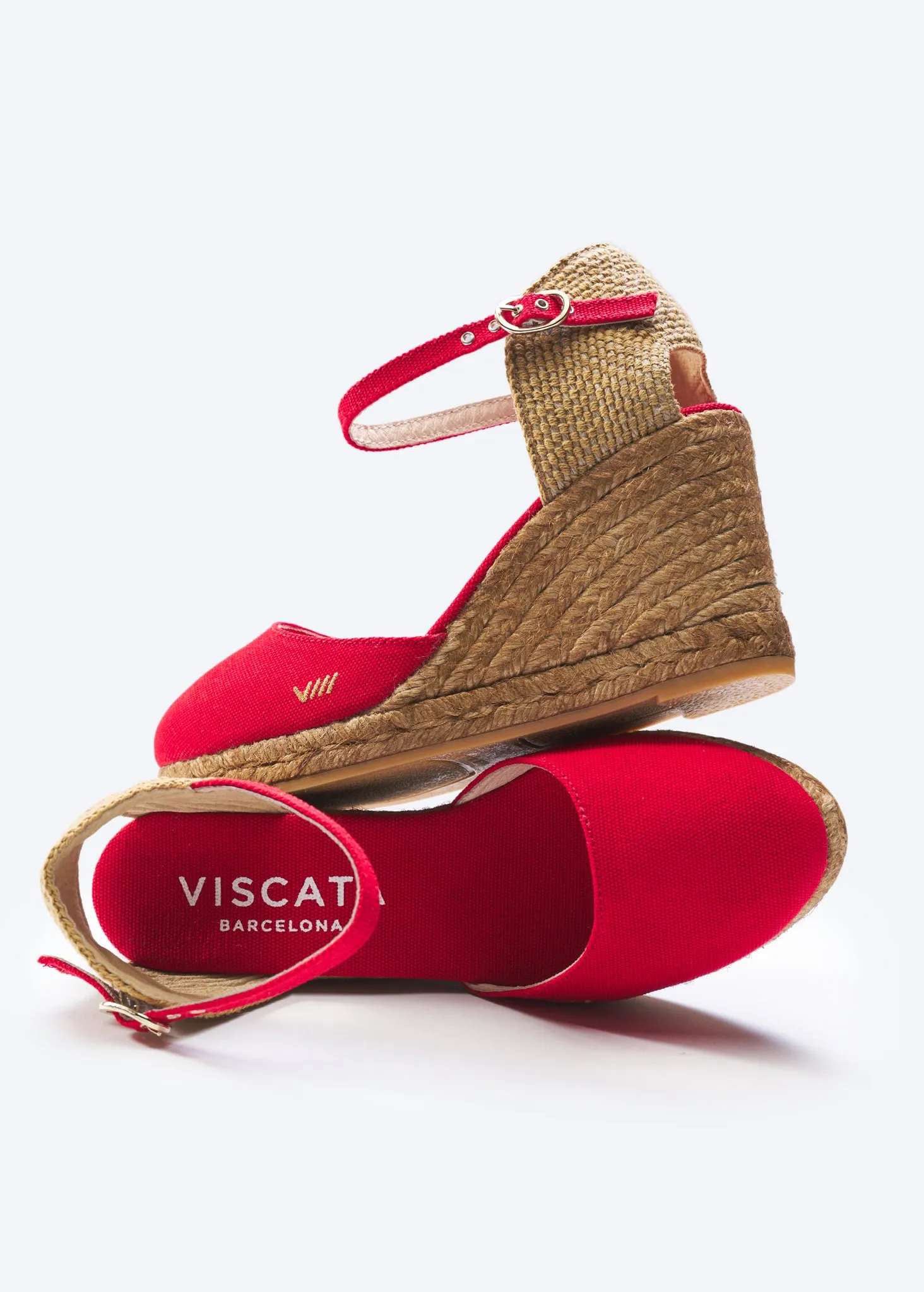 Satuna Limited Edition Canvas Espadrille Wedges