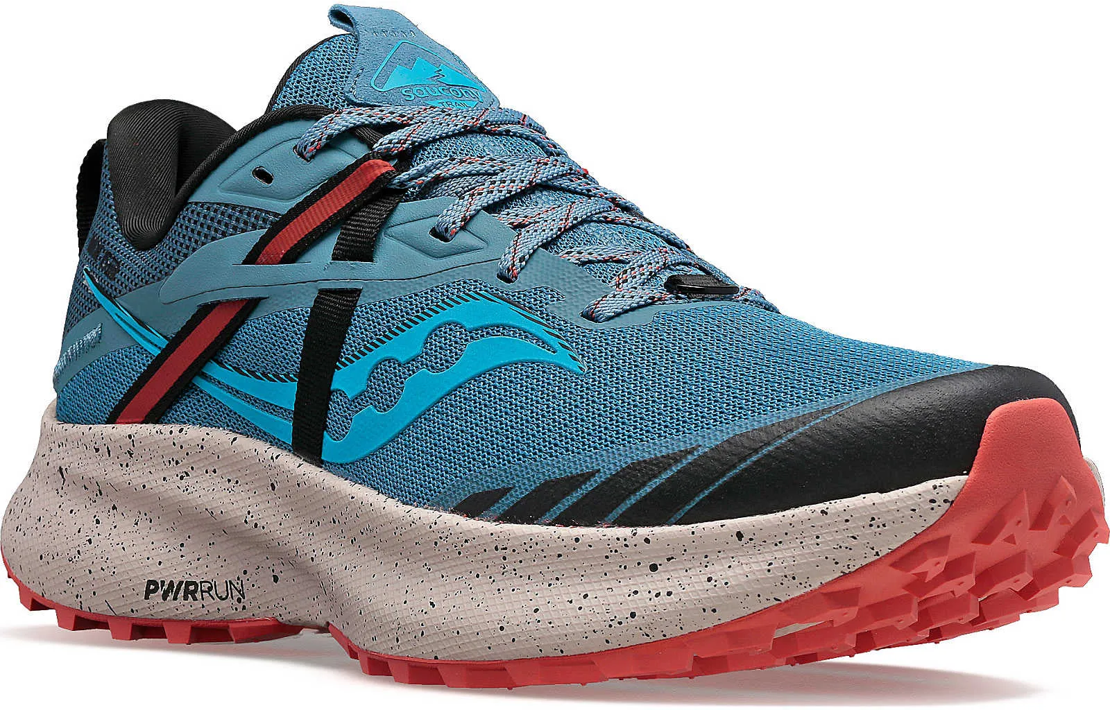 Saucony Ride 15 TR Womens Trail Running Shoes - Blue