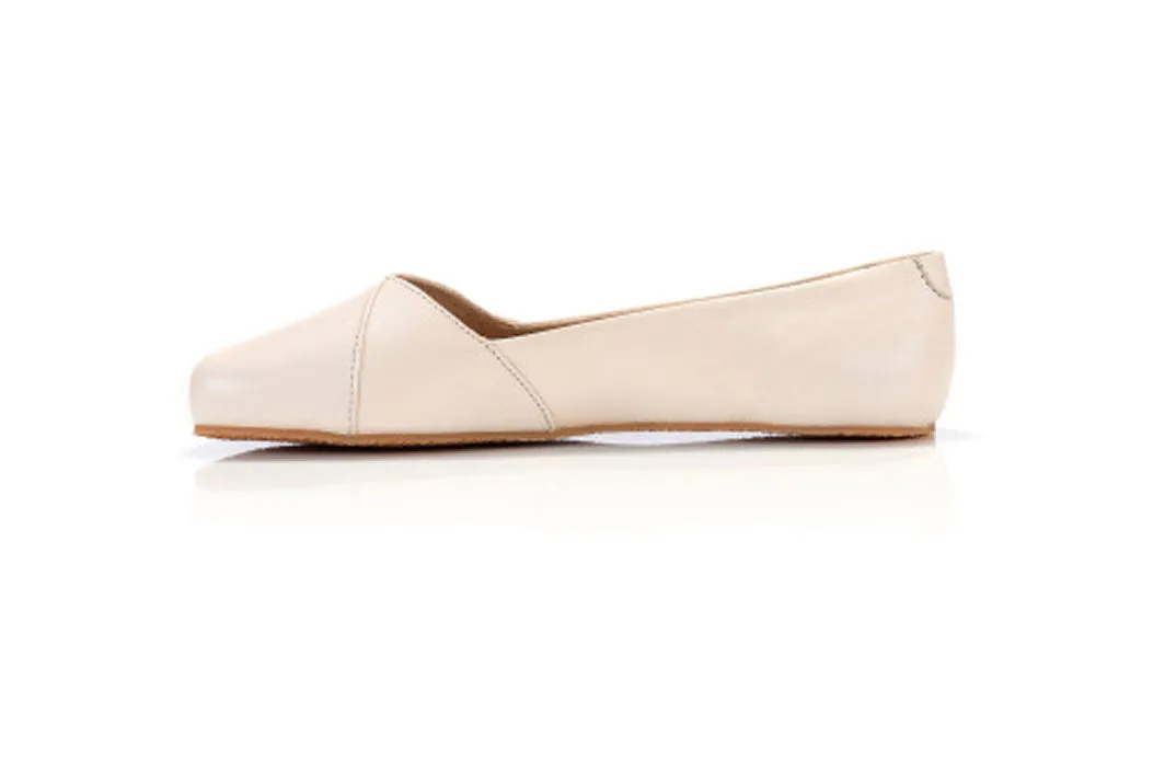 Shapen - PEONY Barefoot Ballerinas - Beige (Womens)