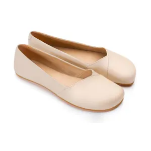 Shapen - PEONY Barefoot Ballerinas - Beige (Womens)