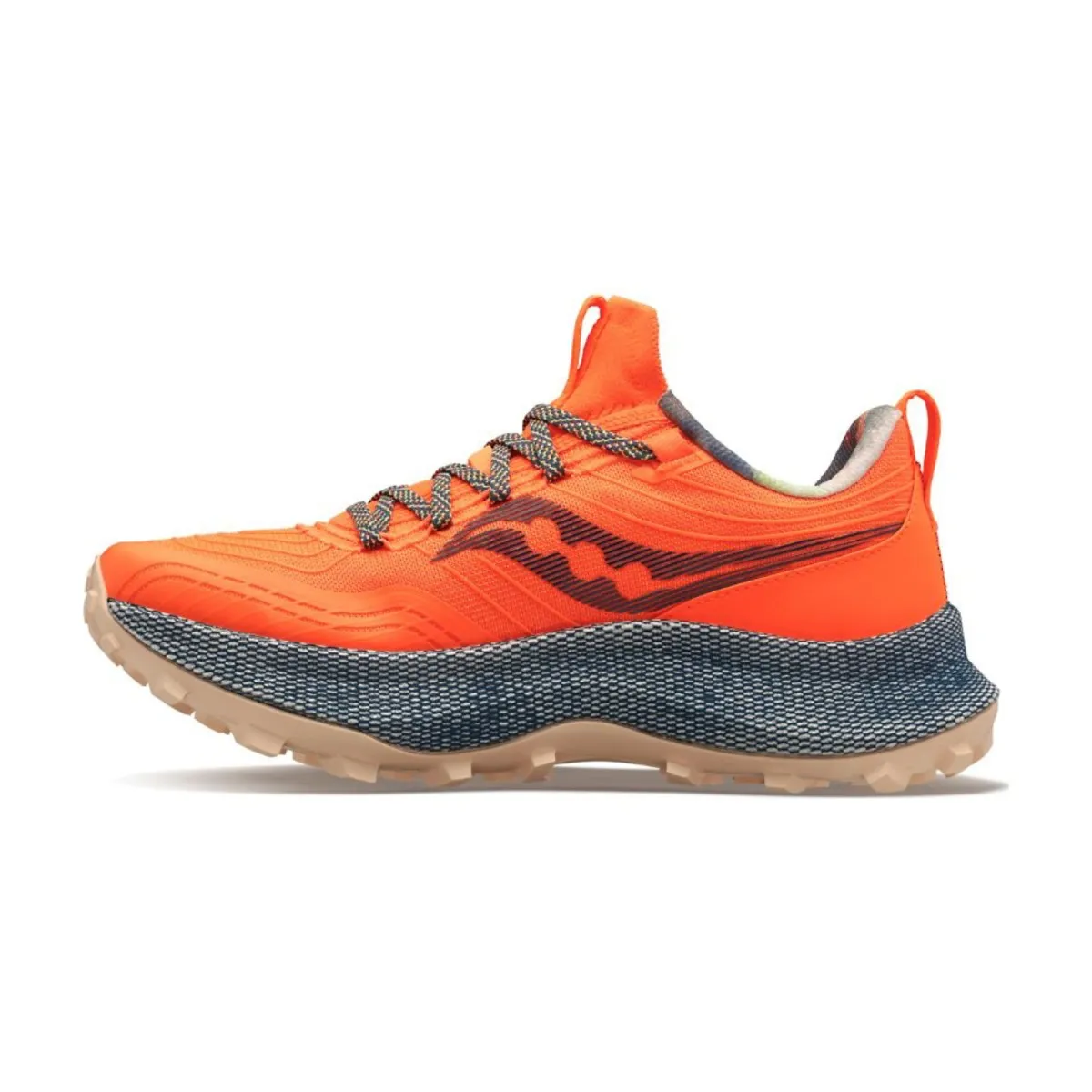 Shoes Saucony Endorphin Trail Orange Gray