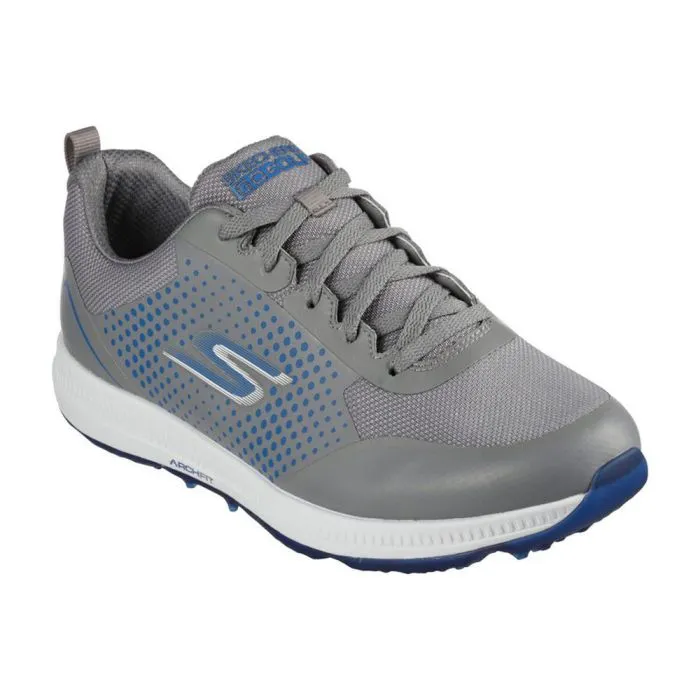 Skechers Men's Elite 5 Sport MD Spikeless Golf Shoes - Gray/Blue