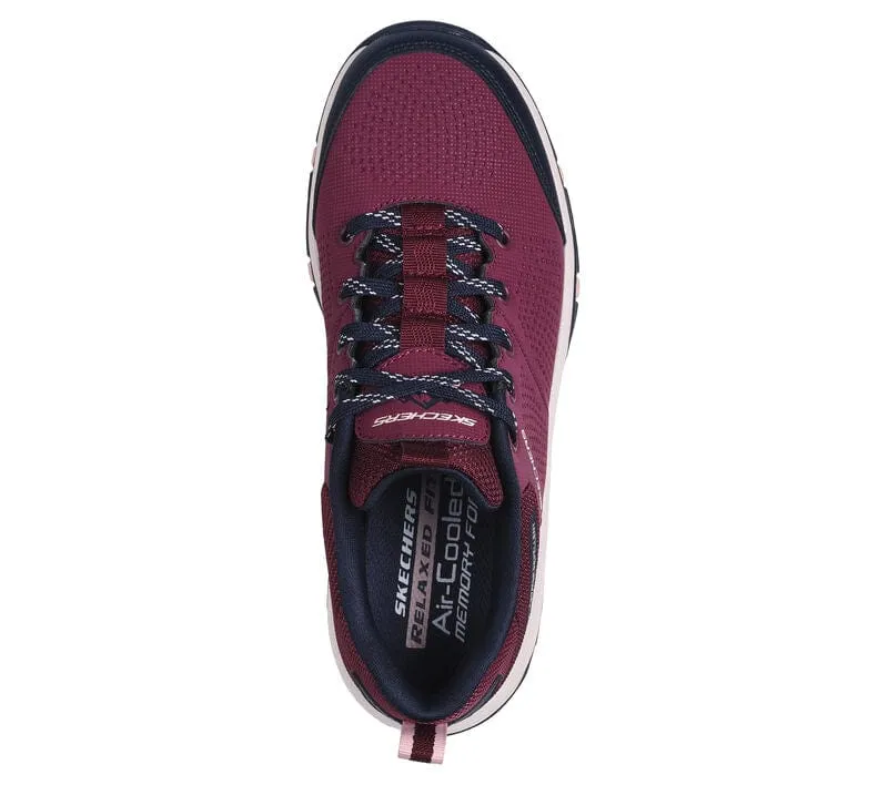 Skechers Women's Trego Trail Destiny- Raspberry