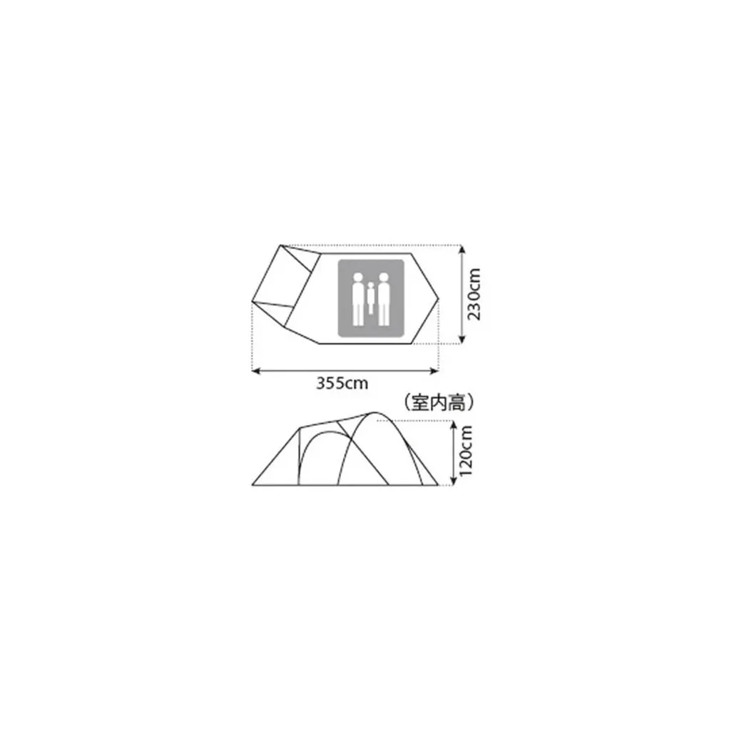 SNOW PEAK Amenity Dome Tent