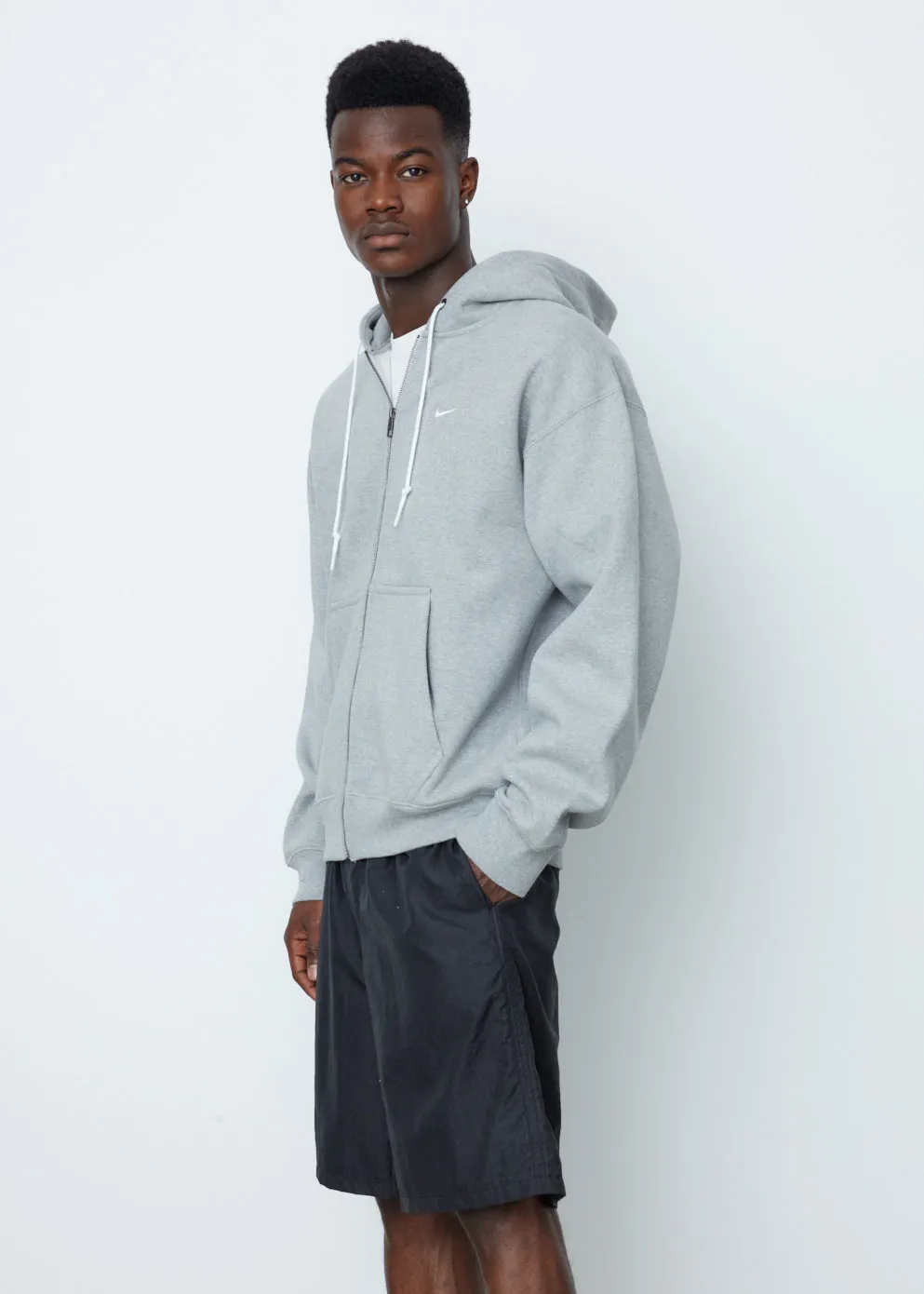 Solo Swoosh HW Full Zip Hoodie