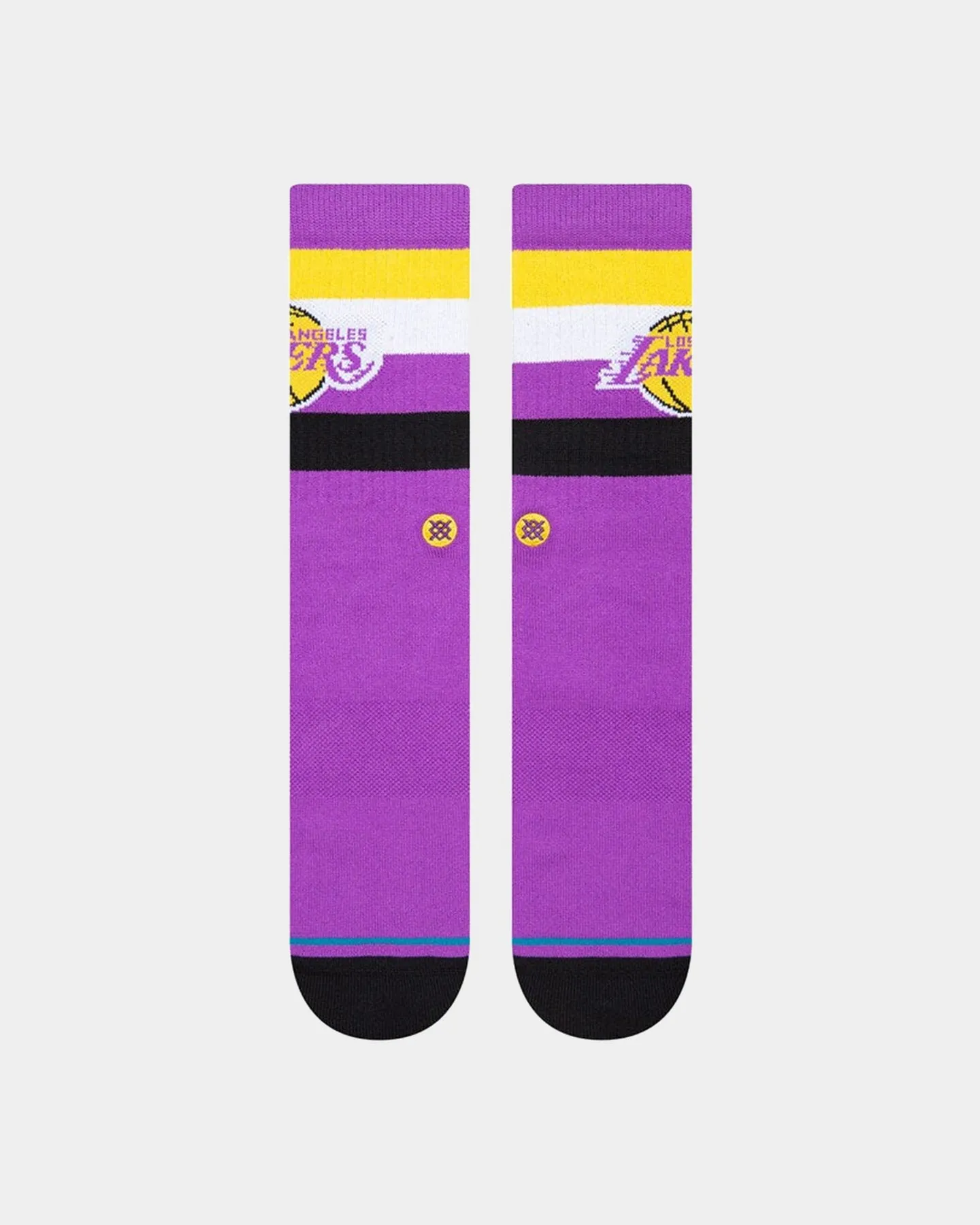 Stance Los Angeles Lakers St Crew Socks Purple