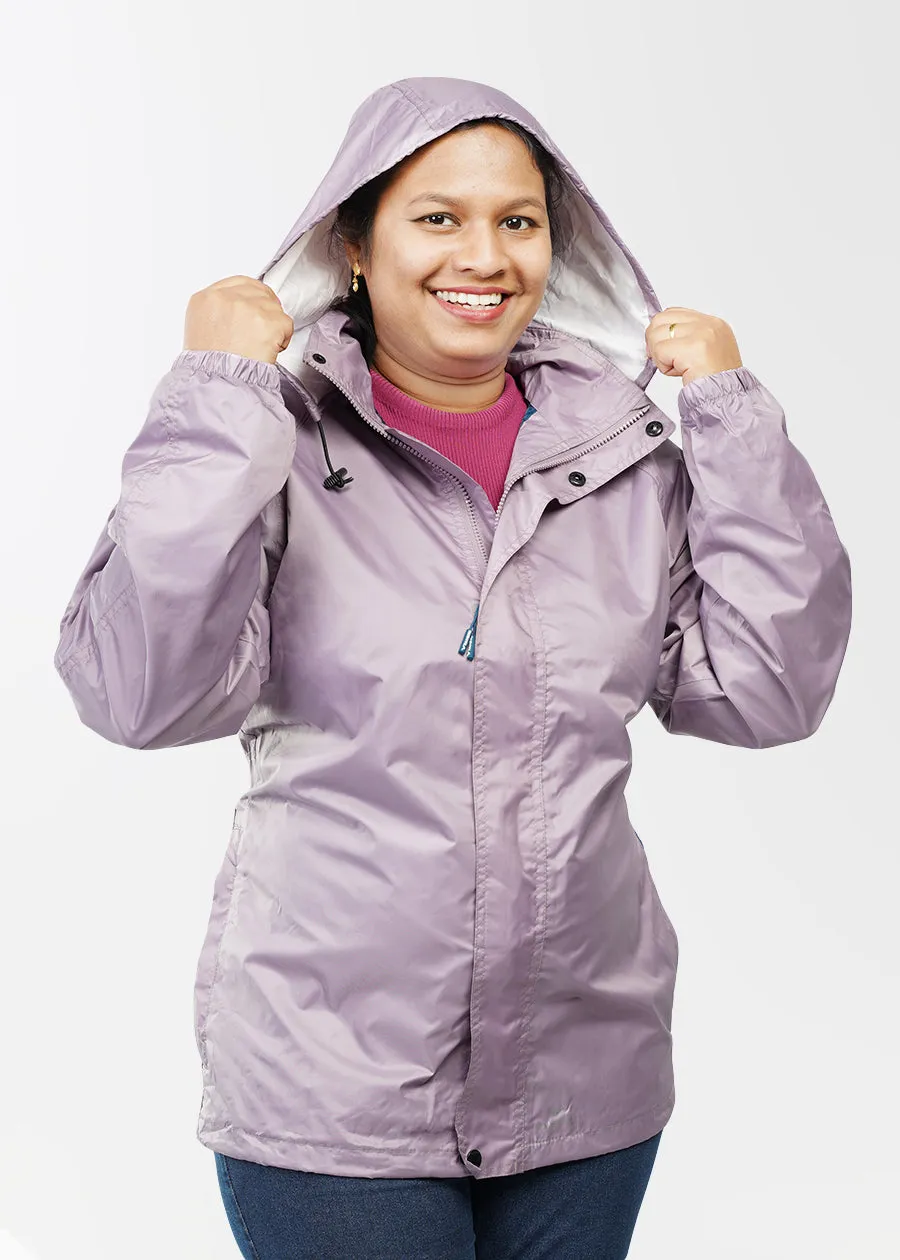 Stowaway waterproof jacket