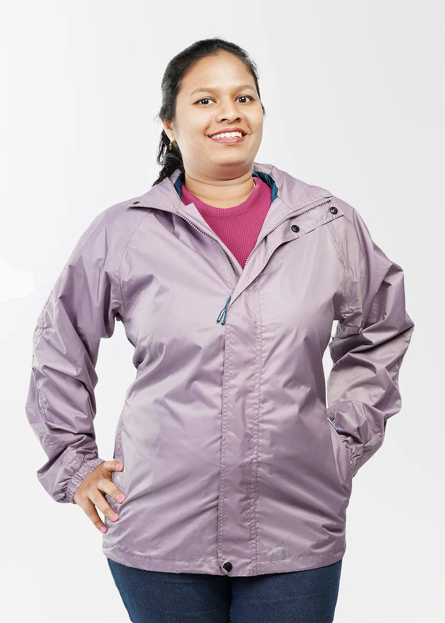 Stowaway waterproof jacket