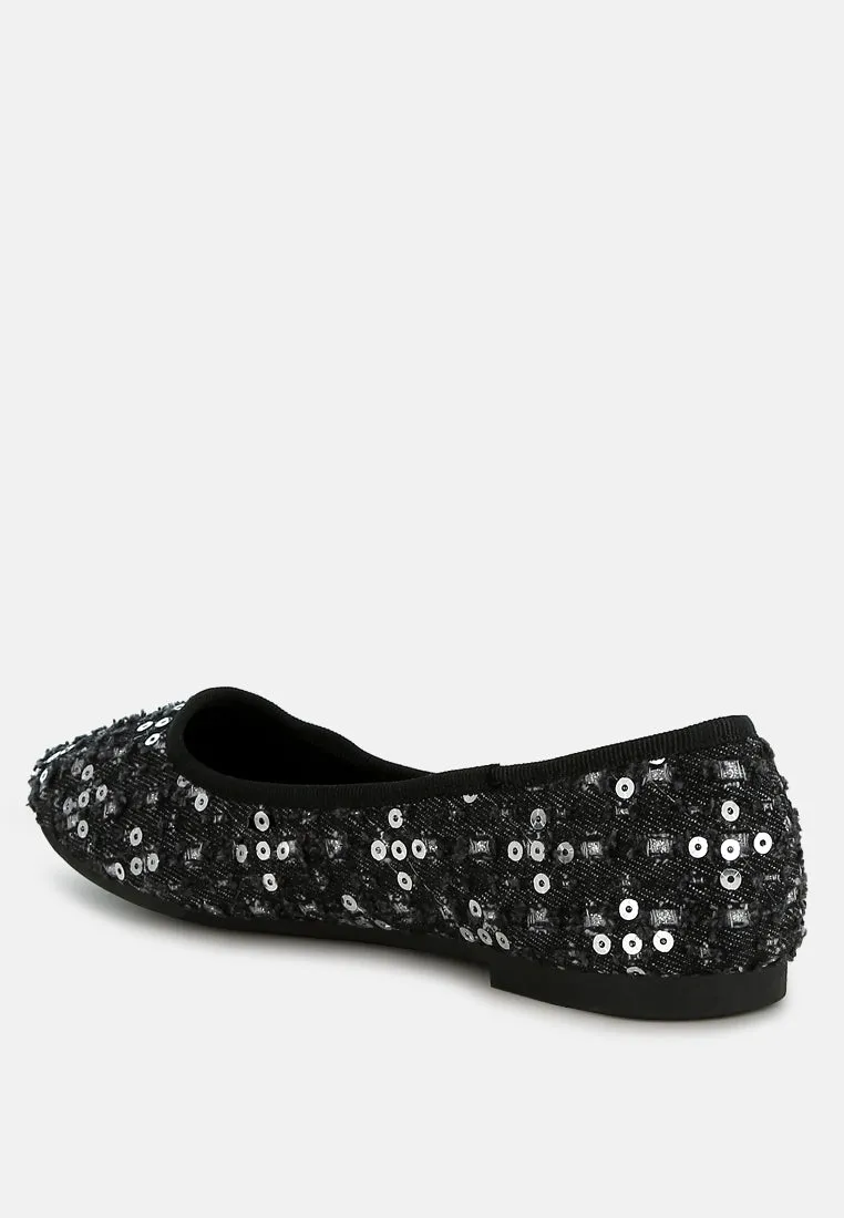 Sujet Sequin Ballet Flats