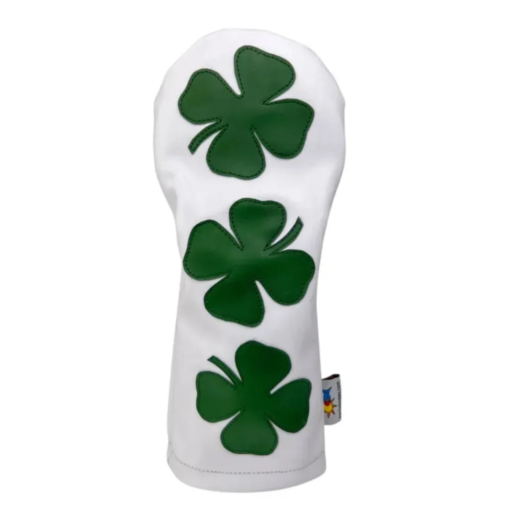 Sunfish Shamrock Applique Four Leaf Clover Driver Headcover