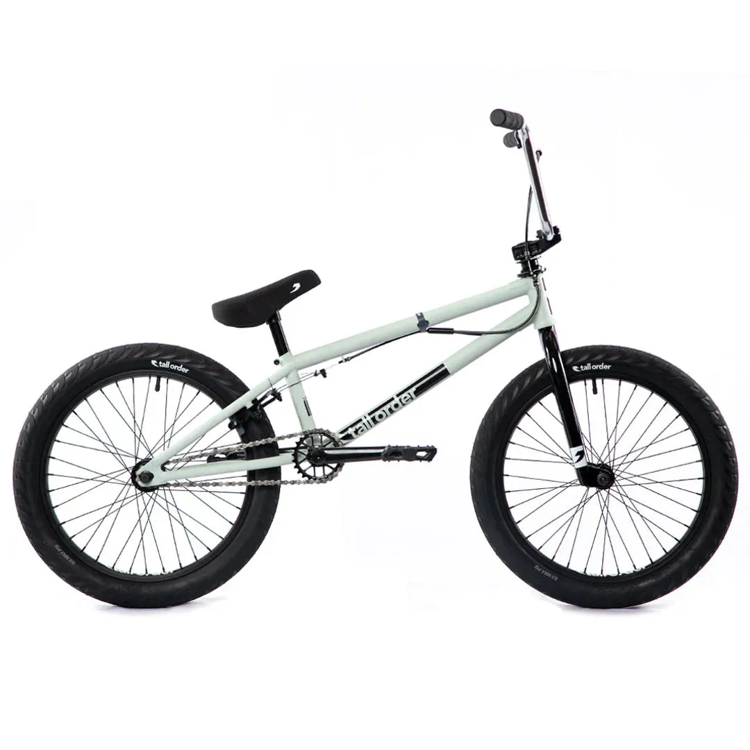 Tall Order Flair Park 20.4″ Complete BMX Bike - Matt Light Grey